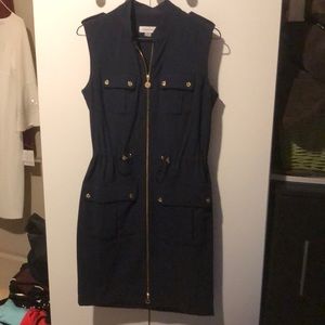 Calvin Klein size 4 navy sheath dress